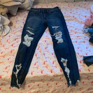 American Eagle super high rise jegging